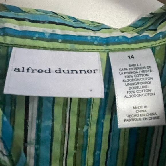 Alfred Dunner Multicolor Floral Jacket Size 14 - Picture 4 of 5